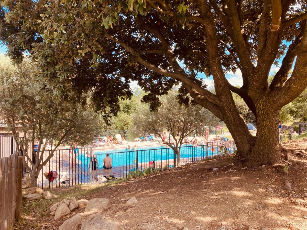 Lodges Du Camping Les 4 Saisons Grane Exteriör bild