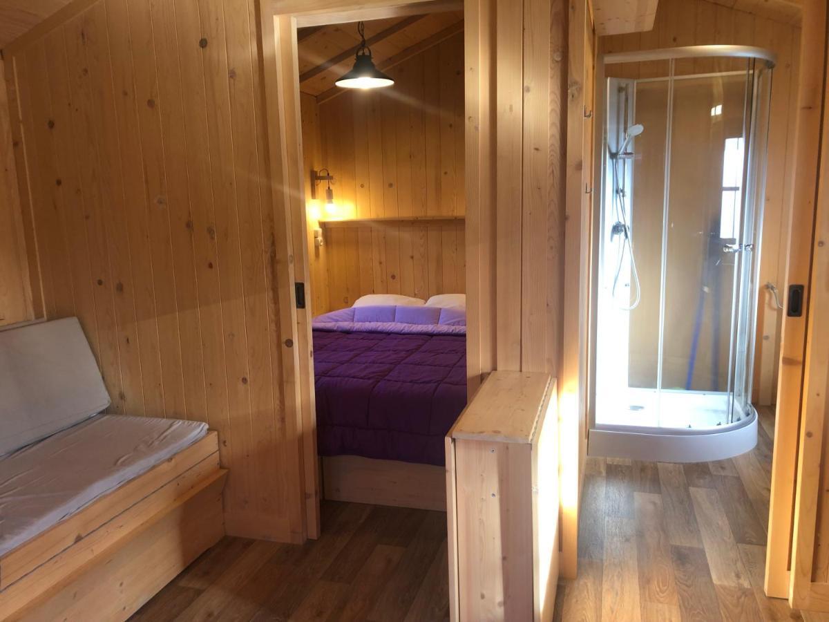 Lodges Du Camping Les 4 Saisons Grane Exteriör bild