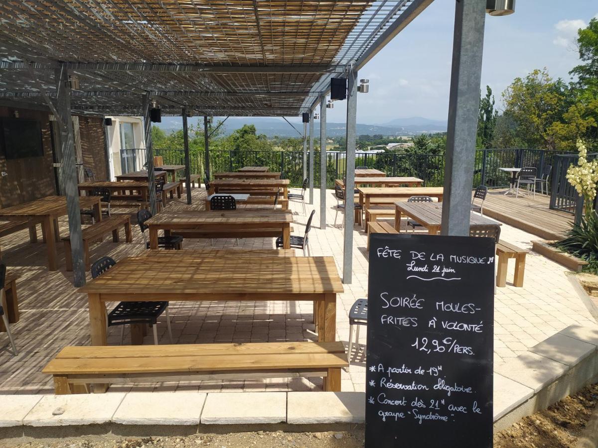 Lodges Du Camping Les 4 Saisons Grane Exteriör bild